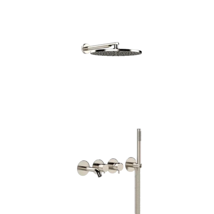 Душевой комплект Mariani B1617HNXP3TB30 С ВНУТРЕННЕЙ ЧАСТЬЮ, сталь, шланг 150 см