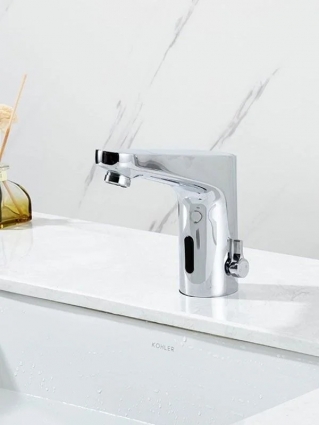 Смеситель для раковины сенсорный Frap F513, хром, длина излива 12.1 см