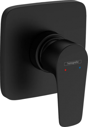 Встраиваемый смеситель для душа и ванны Hansgrohe Talis E 71764670 матовый черный хром