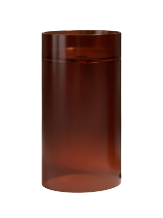 Раковина отдельностоящая прозрачная ABBER AT2708Opal коричневая
