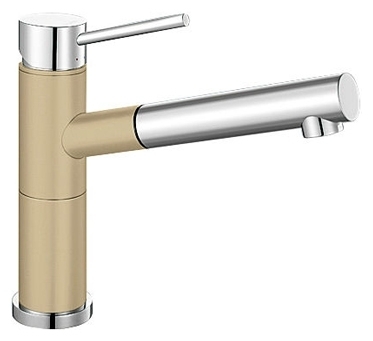 Смеситель Blanco Alta-S Compact для кухонной мойки однорычажный, высота излива 15.5 см