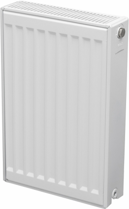 Радиатор стальной Elsen ERK 210504 тип 21 на площадь 5.65 кв.м., белый, 40x6.6x50 см