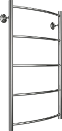Полотенцесушитель водяной Stelmix П5 80x55 см, глянцевый хром, лесенка, дуга