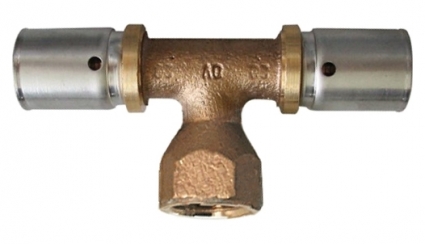 Тройник Oventrop Cofit P 16xRp1/2"x16
