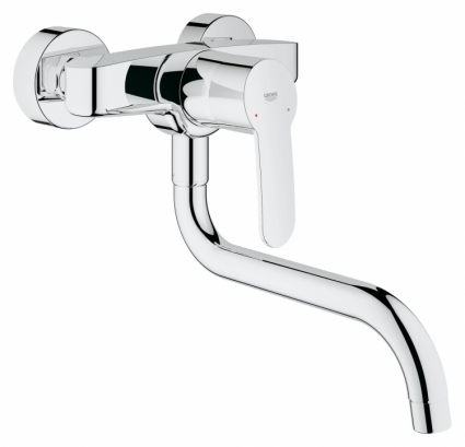 Смеситель Grohe Eurostyle Cosmopolitan для кухонной мойки однорычажный, хром