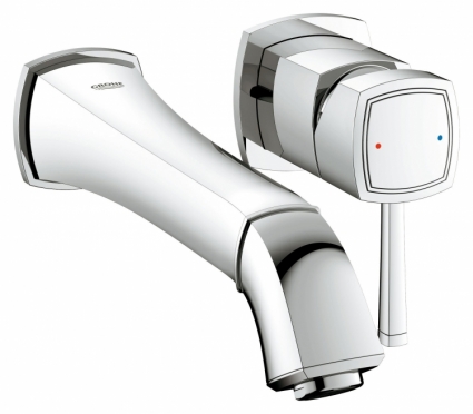 Смеситель Grohe Grandera для раковины однорычажный, хром, длина излива 23.4 см