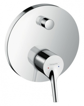 Смеситель Hansgrohe Talis S для ванны с душем, однорычажный, хром