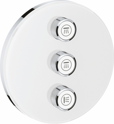 Переключатель потоков Grohe Grohtherm SmartControl 29152LS0 на 3 позиции, monn white, однорычажный