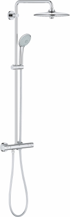 Душевая стойка Grohe Euphoria 27615001 хром, штанга 116.7 см, шланг 175 см