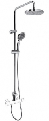 Душевая стойка VitrA System Rain A45598EXP хром, штанга 122 см