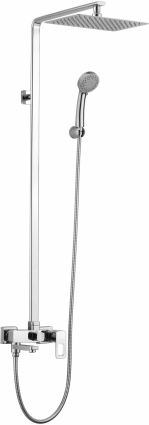 Душевая стойка Elghansa Mondschein New 2302233-2G хром, штанга 11.6 см