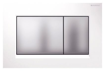 Кнопка смыва Geberit Sigma 30 115.883.KL.1 белый / хром матовый механическая