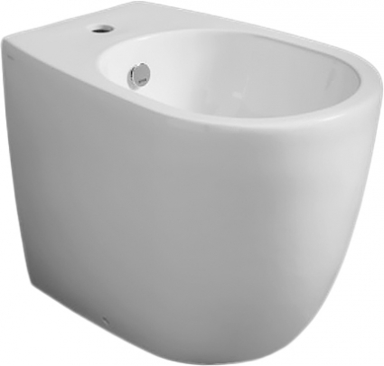 Биде напольное Simas Vignoni VI04bi*1 цвет белый, овальное, 36.5x56 см