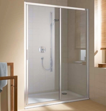 Душевая дверь в нишу Kermi Cada XS CK G2R 14020 VPK 140 см, R, раздвижная, стекло прозрачное