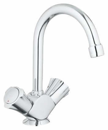 Смеситель Grohe Costa L для раковины двухвентильный, хром, высота излива 14.4 см