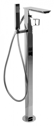 Смеситель Bravat Phillis F656101C-B2 напольный однорычажный, хром