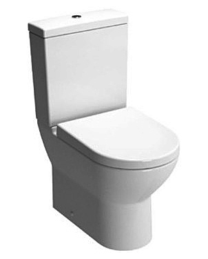 Унитаз-компакт VitrA Diana 9815B003 белый, овальный, антивсплеск, 38x60 см