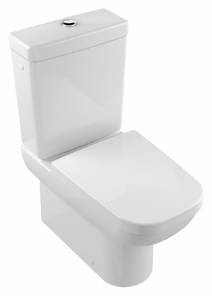 Унитаз напольный Villeroy & Boch Joyce 5612 1001 alpin белый, прямоугольный, 37x68 см