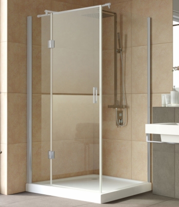 Душевой уголок Vegas Glass AFP-Fis Lux 120*90 07 01 L профиль матовый хром, стекло прозрачное, прямоугольный, двери распашные