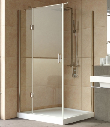 Душевой уголок Vegas Glass AFP-Fis Lux 120*90 05 01 L профиль бронза, стекло прозрачное, прямоугольный, двери распашные