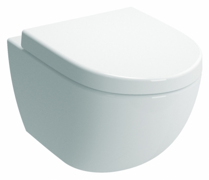 Унитаз подвесной VitrA Sento  белый, овальный, антивсплеск, 36.5x54 см