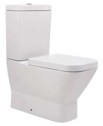 Унитаз напольный BelBagno Antareo белый, овальный, антивсплеск, 36x68.4 см