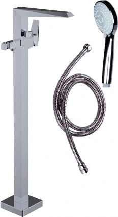 Смеситель Clever Ventu Platinum 99439 напольный однорычажный, хром