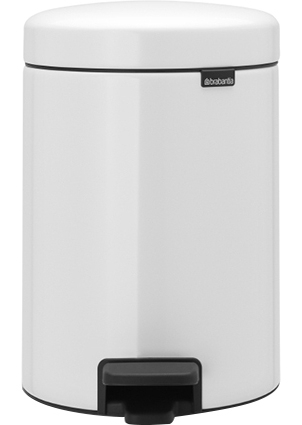 Мусорное ведро Brabantia NewIcon 112126 напольное, цвет белый