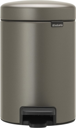 Мусорное ведро Brabantia NewIcon 113246 напольное, цвет серый