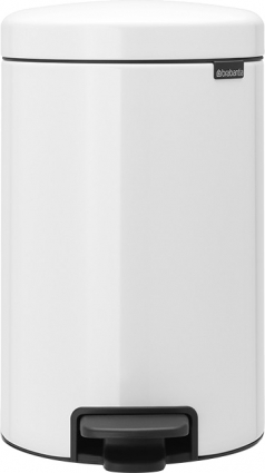 Мусорное ведро Brabantia NewIcon 111969 напольное, цвет белый