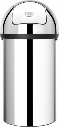 Мусорное ведро Brabantia 402623 напольное, хром