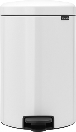Мусорное ведро Brabantia NewIcon 114243 напольное, цвет белый