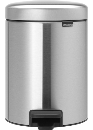 Мусорное ведро Brabantia NewIcon 112164 напольное, хром
