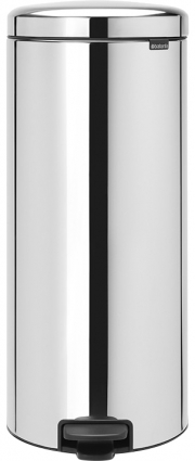 Мусорное ведро Brabantia NewIcon 114366 напольное, хром