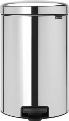 Мусорное ведро Brabantia NewIcon 113987 напольное, хром
