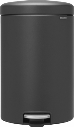 Мусорное ведро Brabantia NewIcon 114182 напольное, цвет серый