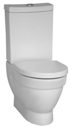 Унитаз-компакт VitrA Form 500  белый, овальный, антивсплеск, 36x65.5 см