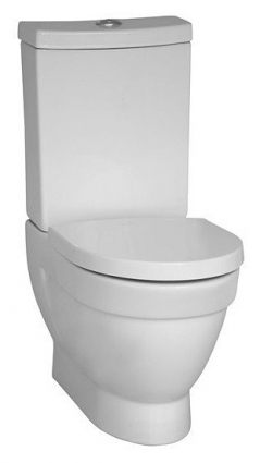 Унитаз-компакт VitrA Form 500  белый, овальный, антивсплеск, 37x65.5 см