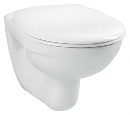 Унитаз подвесной VitrA Normus  белый, овальный, антивсплеск, 35.5x52.5 см
