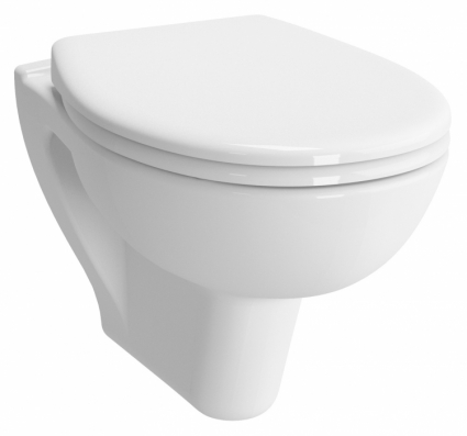 Унитаз подвесной VitrA S20  белый, овальный, антивсплеск, 35.5x52 см