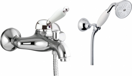 Смеситель Fiore Imperial 83CR5104 для ванны с душем, однорычажный, хром