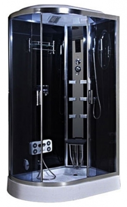 Душевая кабина Niagara NG-904-01R 131х80х220 без бани прямоугольная-асимметричная, поддон средний