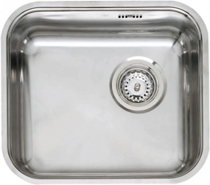 Мойка кухонная Reginox Colorado L18 4035 LUX OKG сталь глянцевая, прямоугольная, 44.5x39.3 см