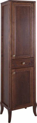 Шкаф-пенал ASB-Woodline Салерно 40 напольный, матовый, правый