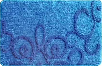 Коврик Milardo Fairyland Blue 80x50 в современном стиле