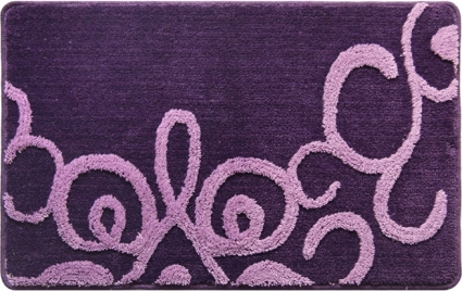 Коврик Milardo Fairyland Violet 80x50 в современном стиле