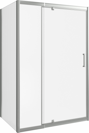 Душевой уголок Good Door Orion WTW-PD+SP-C-CH 120x90 прямоугольный, двери распашные