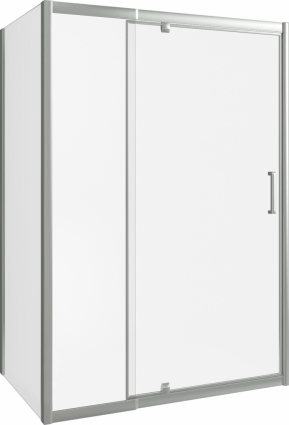 Душевой уголок Good Door Orion WTW-PD+SP-C-CH 130x80 прямоугольный, двери распашные