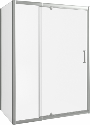 Душевой уголок Good Door Orion WTW-PD+SP-C-CH 140x80 прямоугольный, двери распашные