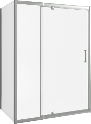 Душевой уголок Good Door Orion WTW-PD+SP-C-CH 140x90 прямоугольный, двери распашные